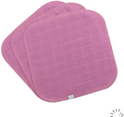 Popolini mosható babatörlő kendő tulip pink, 3 db/csomag (010711-99-0488)