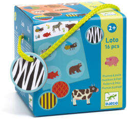 DJECO Társasjáték - Tollas és szőrös (DJ08191)