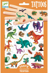 Djeco Djeco: Design by Tetováló matricák - Dino club (DJ09598)