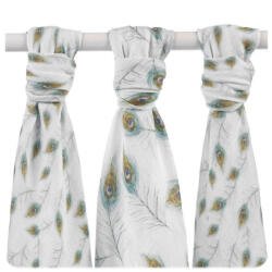 XKKO bambusz tetra pelenka - Pávatoll (BMB070049)