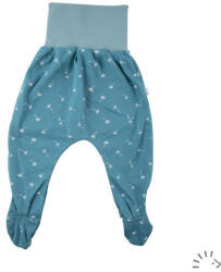 Popolini Iobio biopamut talpas nadrág, vintage blue dandelion - 50/56 (092200-01-0484-50-56)