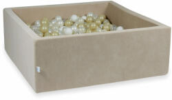  Négyzet alakú labdamedence bézs - pepita - 59 789 Ft
