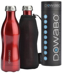 Dowabo rozsdamentes acél kulacs - 500 ml - Red (do-05-met-red)