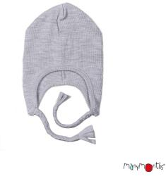 ManyMonths gyapjú megkötős sapka - Platinum grey (MM19982)