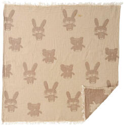 Klippan pamut babatakaró, Bunny & Bear - 75x90 (272603)