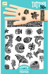 Djeco: Design by Djeco - Tetováló matricák - Polinézia - Polynesia (DJ09248)