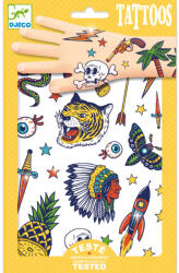 Djeco: Design by Djeco tetováló matricák - Bumm-bumm (DJ09577)