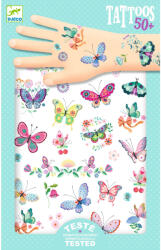 Djeco Djeco: Design by Tetováló matricák - Álompillangók - Dream butterflies - FSC MIX (DJ09249)