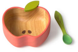 Oli&Carol tál és kanál szett - Pepa az alma (W-BOWL-APPLE)