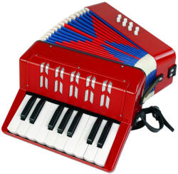 Harmonika hangszer gyerekeknek zene piros (5904204758529)