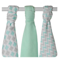 XKKO bambusz tetra pelenka - Skandinávia mint (BMB070036)