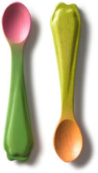 Oli&Carol kanál szett - Ramona & Cathy - baba evőeszköz (W-SPOONS-CARROT-RADISH)
