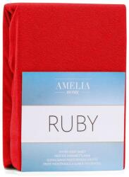 AmeliaHome Lepedő RUBY piros frottír 180-200x200 AmeliaHome