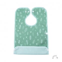 Popolini lemosható előke - Szín zöld virágos (062122-14-0113)