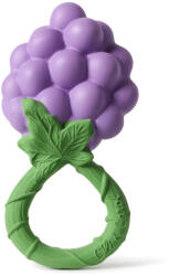 Oli&Carol 2in1 rágóka és csörgő - Szőlő (L-RATTLE-GRAPE)