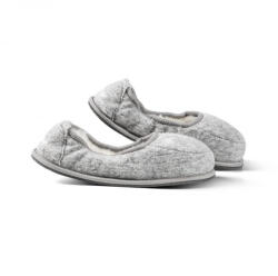 Fellhof gyapjú balerina papucs - Szürke : Méret - 28 (3170328)