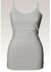 Boob szoptatós ujjatlan trikó - Grey Melange (301-5870XS)
