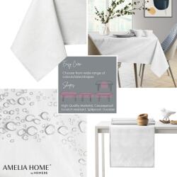 AmeliaHome Asztalterítő Vesta fehér dombornyomott modern 120x240 AmeliaHome - pepita - 13 290 Ft