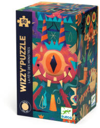 DJECO Varázs puzzle - Szörny parti - Monster party (50 db) (DJ07020)