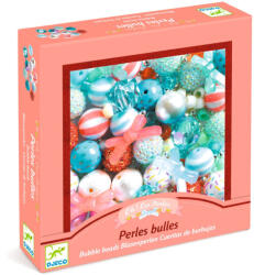 DJECO Djeco Ékszerkészítő készlet - Buborék gyöngyök, ezüst (DJ00025)