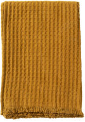 Klippan pamut pléd - Bubbles caramel - 140x200 (272402)