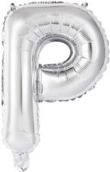 Amscan Fólia Lufi - Ezüst ' P' Betű - 45 cm (DPA9909623)