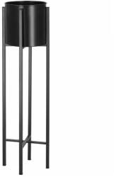 SPRINGOS fém Virágtartó állvány, 74 cm - Fekete (GA0196)