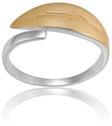  Paros Ezüst Gyűrű - Aranyozott Olajfalevél