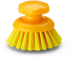 IGEAX élelmiszeripari ergonómikus kézi súroló kefe kerek sárga, 0, 5mm közepes sörtével (DA503XSZAD1012YM)