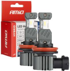 AMiO LED H8/H9/H11/H16, 2 × 30 W - fehér (PGJ 19-5 foglalat), 2 db (LEDH8B5S)