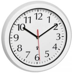 TFA (60.3542. 02) Rádiójel vezérlésű Falióra 30 cm Fehér Alkalmas fürdőszobába/nedves helyiségbe, fröccsenő víz ellen védett (60.3542.02)