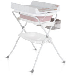 Cangaroo Como 2 in 1 pelenkázó állvány Összecsukható káddal - rózsaszín