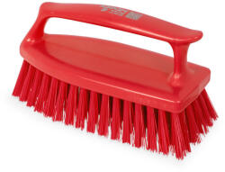 Igeax élelmiszeripari tisztítókefe, függőleges markolattal, Piros, 0, 5mm közepes sörtével (DA503XSZAD1090RM)