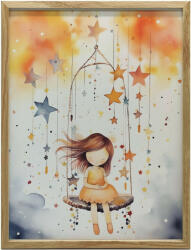  Karuzela Gwiazd, 70x100 cm, bez ramy, płótno premium na blejtramie