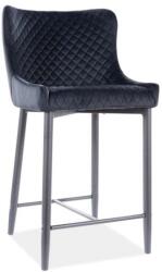 Signal Bárszék COLIN B H-2 VELVET FEKETE VÁZ/FEKETE BLUVEL19 (COLINBH2VCC)