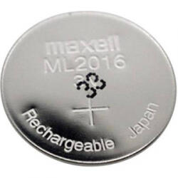 Maxell ML2016 gombakku lítium, 3 V 25 mAh, Maxell (139622)