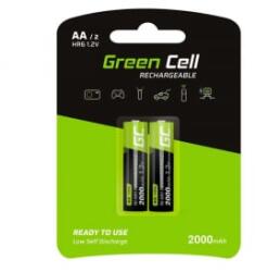Green Cell 2000mAh AA akkumulátor (2db/csomag) (GR06) (GR06)