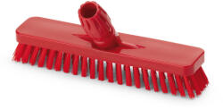 Igeax élelmiszeripari padlósúrolókefe 30cm széles piros, 0, 5mm közepes sörtével (DA503XSZAD1016RM)