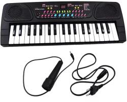 Man Yuk Toys 37 Billentyűs Szintetizátor Mikrofonnal - Fekete