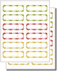 Tescoma DELLA CASA befőttesüveg öntapadó matrica, 24 db (895290.00)