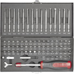 TOOLCRAFT Biztonsági és speciális BIT készlet, 75 részes metrikus és collos Toolcraft (820952)
