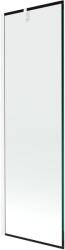Mexen Next Kádparaván 1 részes 60 x 150 cm, fekete wzór, króm - 895-060-000-00-70-01 Kádparaván (5905315135759)