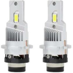  2 db D2S Plug and Play LED készlet, Canbus, 6000k, 70W, 8000 Lm, 12-24V