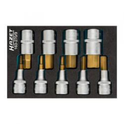 HAZET 163-270/9 dugókulcs betét készlet, 9 részes (163-270/9)
