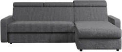 Tempo Sarok ülőgarnitúra, szürke, jobbos, MORA ROH