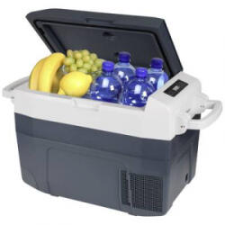 Tristar (KB-7740) Hűtő- és fűtő láda EEK: D (A - G) Kompresszor 12 V, 230 V Sötétszürke, Világosszürke 37 l 18 °C (KB-7740)