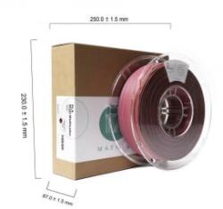 Maertz PLA Matt nyomtatószál 1.75mm, 1kg matt sötét színátmenetes (PMMA-1012-009) (PMMA-1012-009)