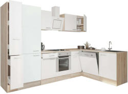 Leziter Yorki 310 sarok konyhabútor alsó sütős, polcos kivitelben - pepita - 376 420 Ft