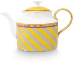 Pip Studio Ceainic porțelan Chique Stripes Sárga 1.8l