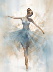  FALI PLAKÁT BALETRUHA ETERIKUS TÁNC KERETTEL 50x70 CM